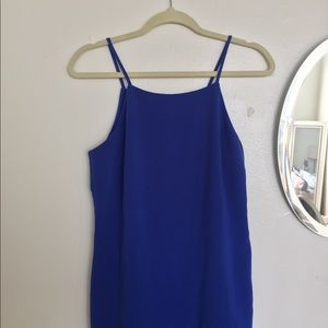 Banana Republic Cutout High Neck Mini Dress